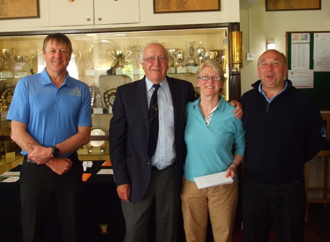 Winners Mixed Team Nick Hannam Rob Mawer Colin Miller Gill Parsons Fox