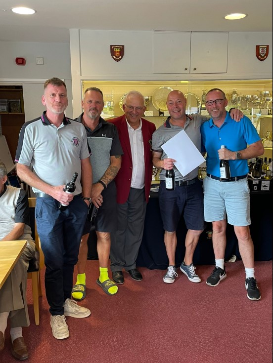 Captains Team Stableford Runners Up